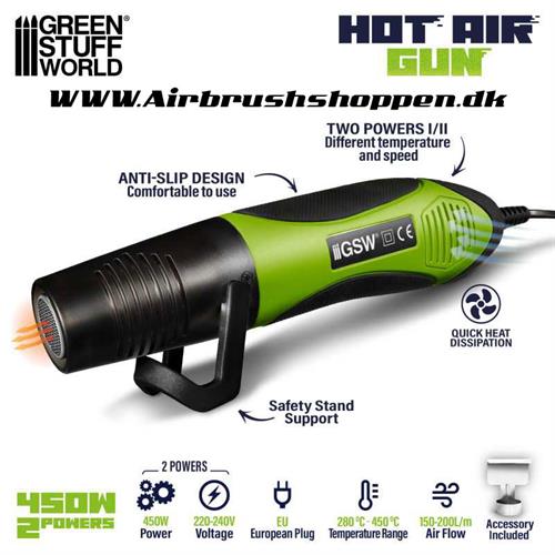 Hot Air Gun 450w  Varmepistol  1. Stk.  GSW